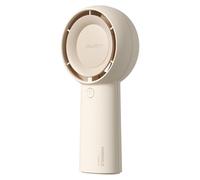 Ventilateur manuel Jisulife Life5 Plus 4000mAh Ventilateur mini portable avec USB - beige