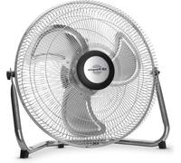 Ventilateur métallique orientable 40 cm, 3 vitesses, 80 W