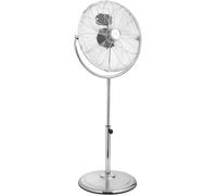 Ventilateur métallique sur pied à grande vitesse Diamètre 45 cm - Réglable en hauteur 99-135 cm