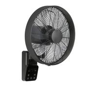 Ventilateur mural Airos Eco Design Wall II Noir CasaFan