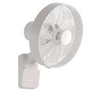 Ventilateur mural Airos Eco Design Wall III, couleur blanche