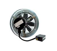 Ventilateur mural axial DZS 35/4 B Ex t avec anneau en acier, triphasé, anti-déflagrant poussière, 2660m3/h de Maico - 0094.0209