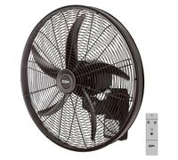 Ventilateur mural EDM de 33521 Noir 100 B Ø 45 cm