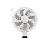 - Ventilateur mural FW40-DC - Moteur DC - Hélice 40 cm - 7 vitesses - Oscillant ou fixe - 28W - Silencieux