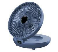 Ventilateur mural | Mini ventilateur de circulation d'air ultra silencieux à double usage | Mini accessoire pour la maison, ventilateur oscillant pour la maison, le bureau, le dortoir, les bureaux