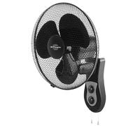 Ventilateur Mural Orbegozo WF 0141 40W 40cm 3 Vitesses Tête Oscillante Silencieux Minuterie