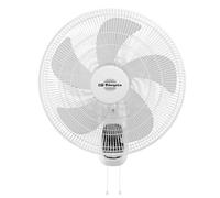 Ventilateur Mural Orbegozo WF 0146 60W 45cm 3 Vitesses Tête Oscillante Inclinable