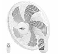 Ventilateur Mural Orbegozo WF 0248 60W 45cm 3 Vitesses Télécommande Minuterie LED