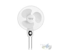 Ventilateur mural - Taurus - Modèle Taurus - 40 W - Oscillation - 3 vitesses