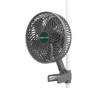 Ventilateur oscillant avec clip, 15 cm, 10 vitesses