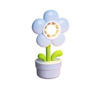 Ventilateur Personnel Ventilateur à 3 Vitesses | Forme de pot de fleur, ventilateur portable USB rechargeable avec veilleuse pour pour adultes, étudiants, , voiture,