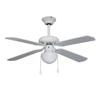 Ventilateur Plafond Blanc 3 Vitesses Svve-42t Svan