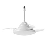 Ventilateur Plafond Avec Lumiere Avec Telecommande Lames Rétractables Silencieux Plafonnier Ventilateur Design Moderne
