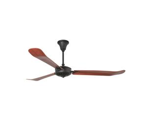 Ventilateur plafond Faro Aoba 178 cm avec télécommande Noir