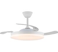Ventilateur Plafond Led Smart Palettes Rétractables, Led 3cct, Smart - Cristalrecord
