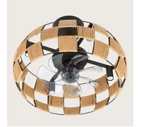 Ventilateur - Plafonnier - FARELEK - Brézana Ø48 cm - 7 pales