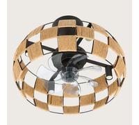 Ventilateur - Plafonnier - FARELEK - Brézana Ø48 cm - 7 pales