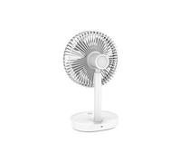 Ventilateur de bureau portable Platinet blanc