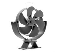 Ventilateur Poêle à pour bois Réglable 195x95mm Ventilateur Poêle(six leaves)