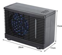 Ventilateur portable 12 V pour voiture, 2 vitesses réglables, mini-ventilateur pour ordinateur de bureau à domicile