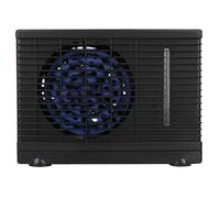 ventilateur portable 12V pour voiture camion camping-car - Rafraîchisseur d'air évaporatif compact 2 vitesses noir