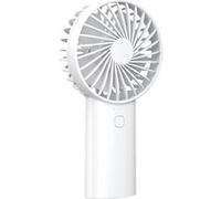 Ventilateur Portable 2 en 1 Batterie 4000mAh Charge USB-C Torche Akashi Blanc