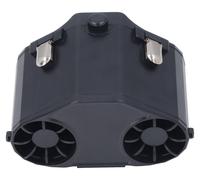 Ventilateur portable 20000 mAh, 3-en-1, à clipser ou à porter autour du cou, avec batterie externe USB