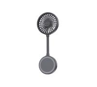 Ventilateur Portable avec Fixation Magnétique Magsafe - Fonction Stand - 3 Vitesses - Noir - Usams