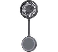 Ventilateur Portable avec Fixation Magnétique Magsafe - Fonction Stand - 3 Vitesses - Noir - Usams