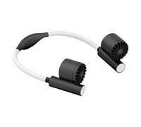 Ventilateur portable 3 vitesses réglable à 90 degrés 2400 mAh | Ventilateur silencieux autour du cou pour l'été, l'intérieur, l'extérieur, la maison, le bureau, l'école, les voyages