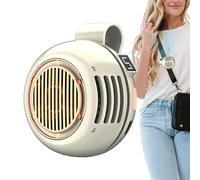 Ventilateur Portable à Clip,5 Vitesses Silencieux Affichage Numérique Rafraîchissement,Mini Ventilateur Pince Portable | Pour Cou Nuque Bureau Chambre Maison Voyage Camping Extérieur