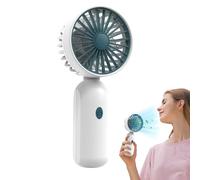 Ventilateur portable à main, petit ventilateur tenu, ventilateur de poche de chargement USB à 3 vitesses, silencieux silencieux pour l'air