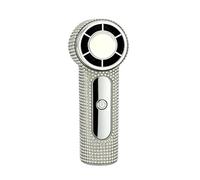 Ventilateur portable à main rechargeable petit puissant | Ventilateur à batterie pour l'été, les voyages, la plage, les festivals, le sport, le bureau, la randonnée