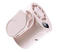 Ventilateur Portable à Pince - Appareil de Refroidissement USB 5 Vitesses avec Affichage LED - Mini Ventilateur De Cou Clip On - Pour Camping Extérieur Plage Festival Sports Bureaux Bureau Randonnée