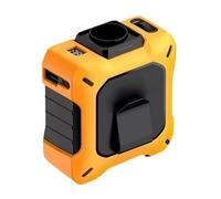 Ventilateur Portable À Pince De Taille 8000 MAh, Refroidissement D'extérieur, Mains Libres, Flux d'air Puissant, Mini Climatiseur Rechargeable Pince Mains Libres(Yellow)