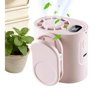 Ventilateur Portable À Pince | Dispositif De Refroidissement USB Rotatif 360 Degrés 5 Vitesses | Mini Ventilateur De Cou Clip On,Pour Extérieur Plage Festival Sports Bureau Randonnée Pêche Vacances Vo