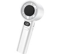 Ventilateur portable à vitesse variable,ELVANZA Ventilateur,moteur de sèche-cheveux haute vitesse,guidage du flux d'air par surpression à