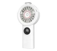 Ventilateur portable avec brume, mini brumisateur silencieux à 100 vitesses | Ventilateur brumisateur personnel portable - Pour chambre à coucher, bureau, école, bureau, voyage, été, camping, vacances