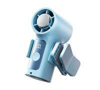 Ventilateur portable avec contrôle intelligent | Ventilateur personnel en ABS 9,3 x 5,1 x 3,8 cm pour poussette, croisière, vacances, sport, concert