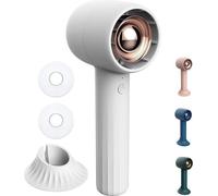 Ventilateur portable avec fonction d'aromathérapie - Rechargeable par USB (2000 mAh) - 3 vitesses réglables - Idéal pour les voyages - Maquillage - Rafraîchissement personnel - Ventilateur de voiture