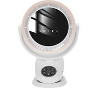 Ventilateur portable avec pince - 5 vitesses réglables, écran LED, minuterie, télécommande, ventilateur oscillant silencieux pour la maison, le camping, les voyages