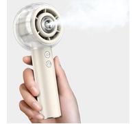 Ventilateur portable brumisateur - Belle commode - Effet brumisateur - Rechargeable - Ultra puissant - Portable et léger