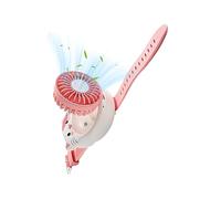 Ventilateur portable de Pliable avec dragonne | Petit ventilateur nomade rafraîchissant à porter sur soi pour , filles, garçons, intérieur, extérieur, , camping,
