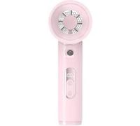 Ventilateur portable,ELVANZA,ventilateur à brume,ventilateur rafraîchissant portable,batterie haute capacité de 4 000 mAh,affichage numérique haute résolution,brume circulaire,rose Rose