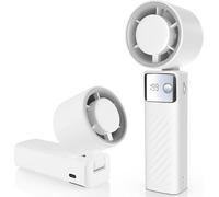 Ventilateur portable et silencieux Azomor avec écran LCD et batterie puissante