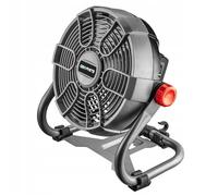 Ventilateur portable - GRAPHITE - Batterie-secteur 18V - 2 vitesses - Angle réglable - Compatible Energy+