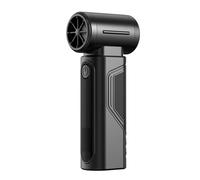 Ventilateur portable intelligent, 90000 tr/min, batterie haute capacité, écran LED, compact et puissant
