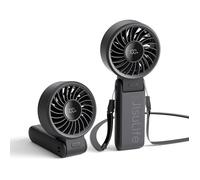 Ventilateur portable JISULIFE Life7 u2013 Flexibilit ultime moteur haute puissance cran LED refroidissement de 195 5000 VENTILATEUR