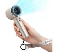 Ventilateur portable JISULIFE vitesse 1-100 Mini Turbo rglable et batterie rechargeable personnelle METAL EXTERIOR VENTILATEUR