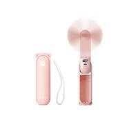 Ventilateur portable Jisulife Life 8 - 3-en-1 - Batterie 2000 mAh Rose